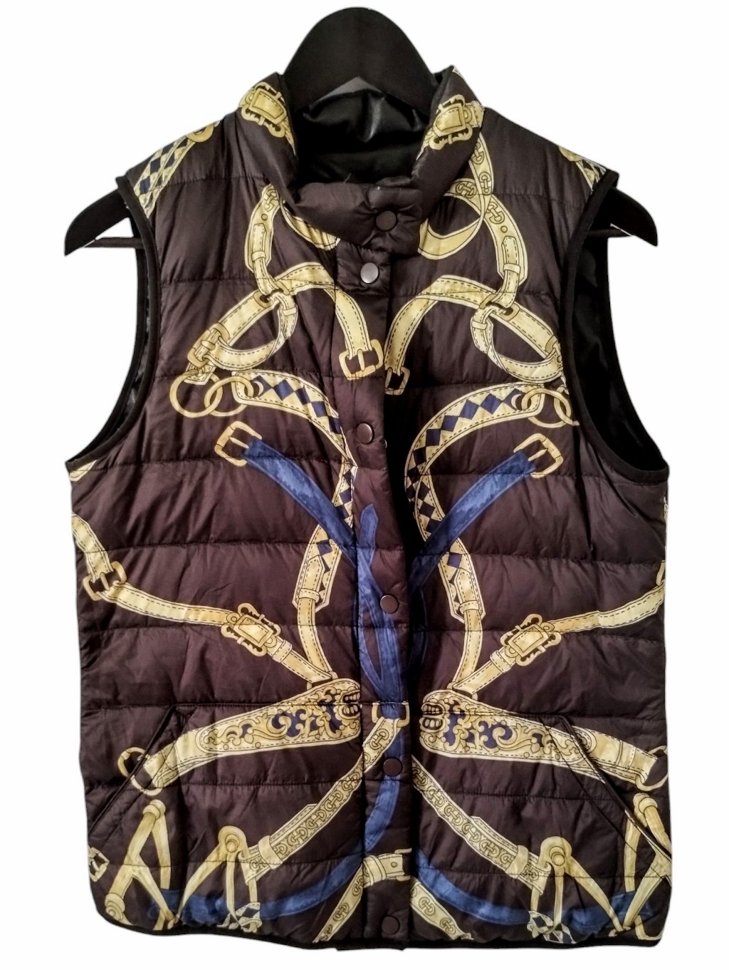J Mclaughlin Equestrian Style Down Puffer Vest